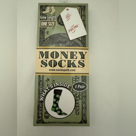 Sockopath Money Socks - Picture 1 of 4